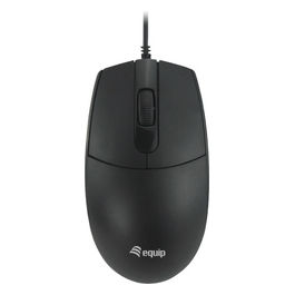 Mouse Ottico USB 1200DPI Ambidestro Silenzioso Ufficio