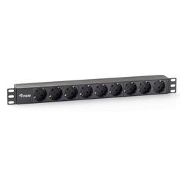 Power Strip 9 Cee7/4 1,8mt Nero 19