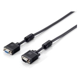 Prolunga Vga Hdb15 M-F 1mt Nero
