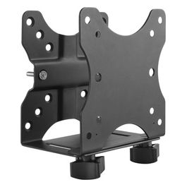 Supporto per Cpu Sotto Scrivania Nero