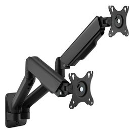 Supporto da Tavolo per Tv a Schermo Piatto 32" Parete Nero