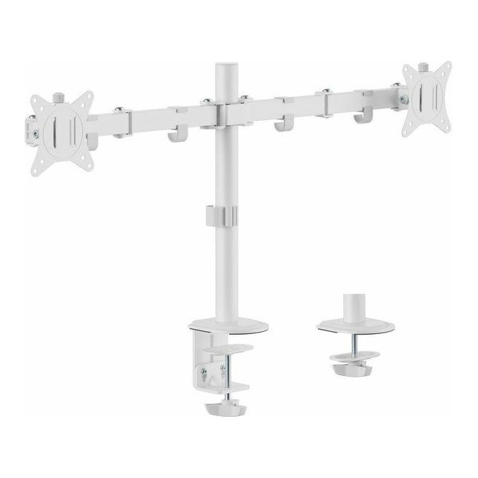 Equip Supporto da Tavolo per Tv a Schermo Piatto 32'' Scrivania Bianco