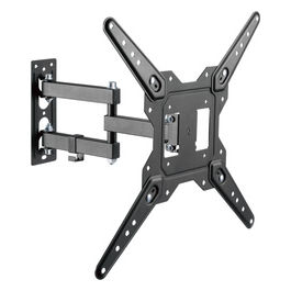 Supporto TV Parete 23-55" Full Motion Inclinabile Girevole 30kg VESA 400x400