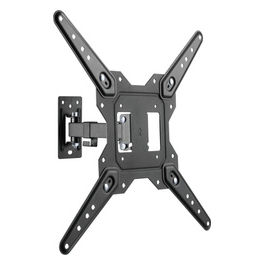 Supporto TV Parete 23-55" Full Motion VESA 400x400 Girevole Inclinabile 30kg