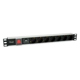 Unita' di Distribuzione dell'Energia (PDU) 7 Prese Ac 1u Nero/Argento