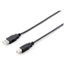 Equip Usb 2.0 Cavo A a b M/m 1.8m Bk