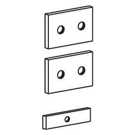 Bracket To Mount a Peripheral To a Wall Track