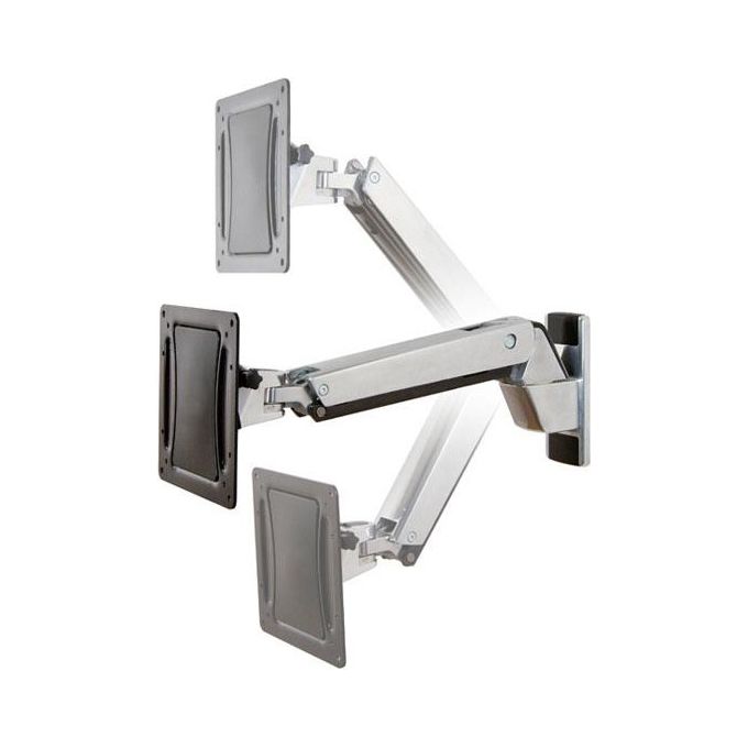 Ergotron Interactive tv arm play 40 (small 18-40 lbs) Polished