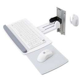 Ergotron Neo-Flex Keyboard Wall Mount Kit di Montaggio per Tastiera/Mouse Bianco
