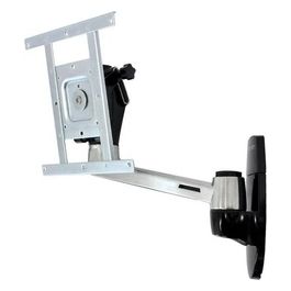 Ergotron Staffa LX HD Wall Mount Swing Arm, montaggio a parete per LCD fino a 42", portata max 22,7Kg, Polished