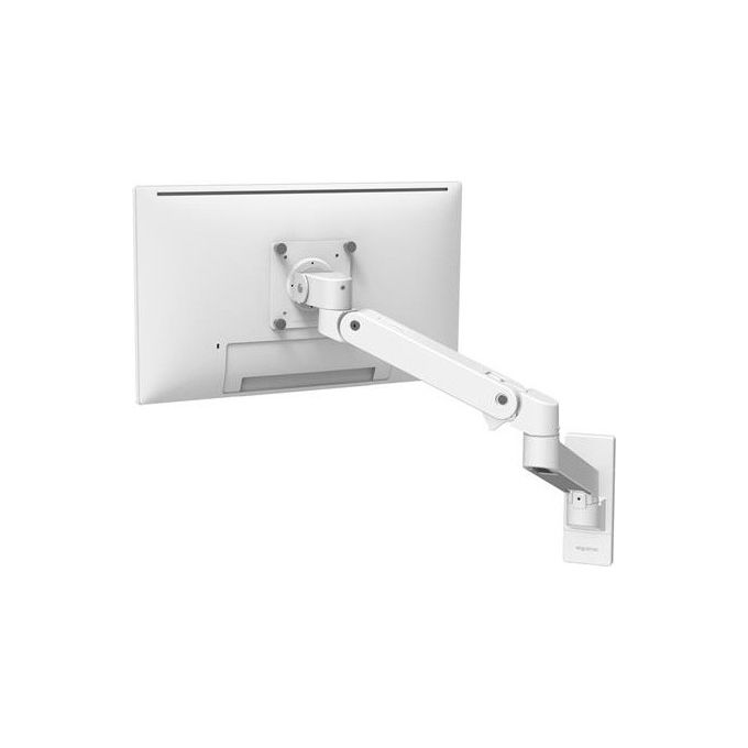 Ergotron Supporto a Parete LX Pro Series per Monitor fino a 34 Pollici Bianco 45-683-290