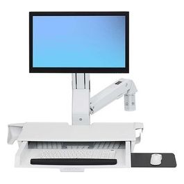 SW Sit Stand Work Surface Bright White