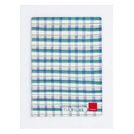 Confezione Quaderno Quadretti 1 Blu/Verde/Bianco A4 76 Fogli 10 Pezzi