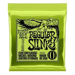 Ernie Ball Regular Slinky Adatto per Chitarra 6 Pezzi