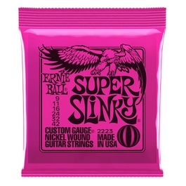 Ernie Ball Super Slinky Banjo Acciaio Elettrico 6 Pezzi