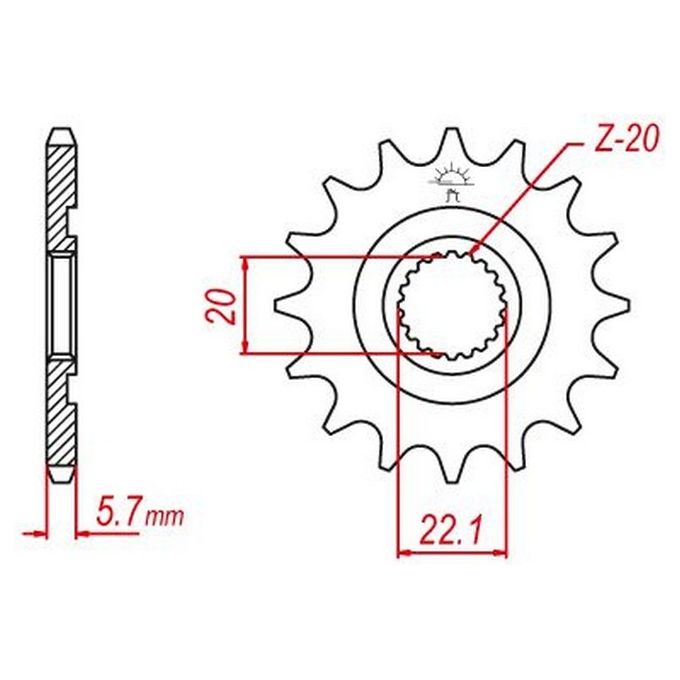 Esjot Pignone TT allegerita Gas Gas-Yamaha