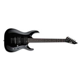 MH-10 Chitarra Elettrica con Custodia Nero