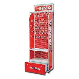 Espositore Metallico - Con 30 Appendini - Vuoto 1 pz.