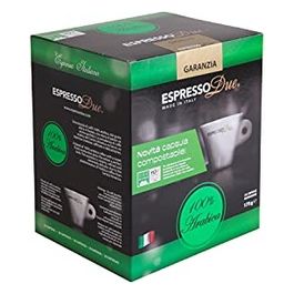 Capsule Caffe' 100% Arabica Compostabile Confezione 25 Pezzi