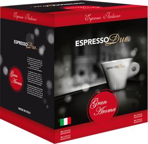 EspressoDue Capsule Caffe Gran