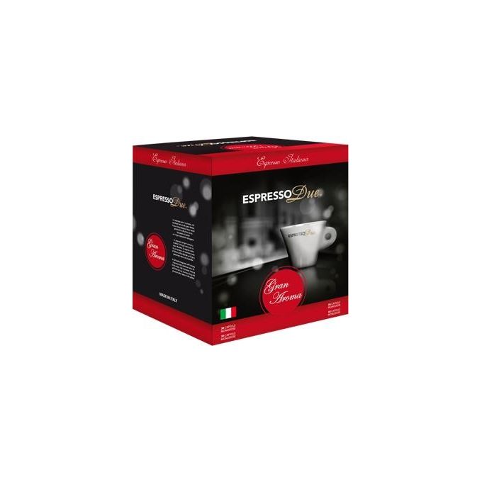 EspressoDue Capsule Caffe' Gran Aroma Confezione Pezzi 25 Unita'