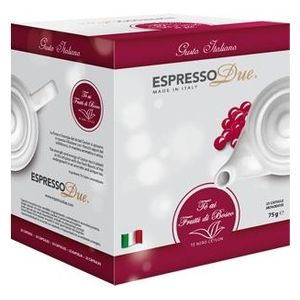 EspressoDue Capsule The ai Frutti di Bosco 25 Pezzi