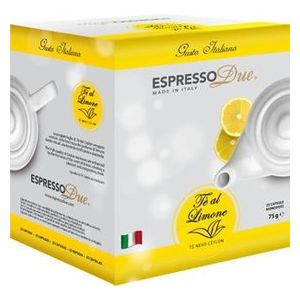 EspressoDue Capsule The al Limone 25 Pezzi