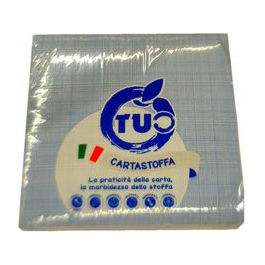 Essebidue, Set Tovaglioli Monouso, 2 Veli, 33x33 cm, Bianco, 50 Pezzi