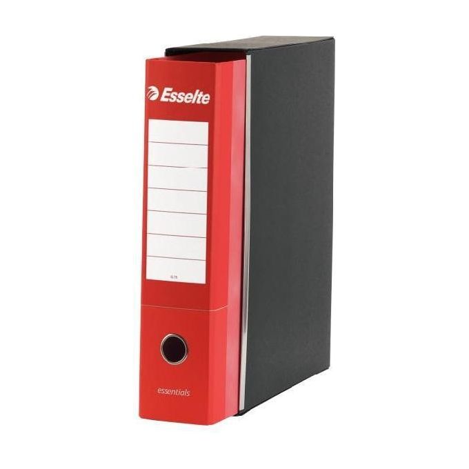 Esselte Cf6 registratori Essentials Dorso 8 Rosso