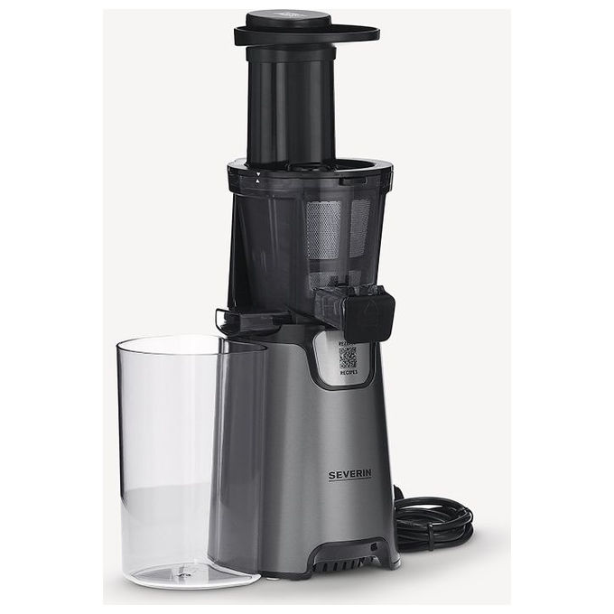 Severin ES 3571 Estrattore di succo 150 W Capienza 1 3 L Polpa Capienza 1 L Succo Acciaio inox colore Nero Grigio Metallico