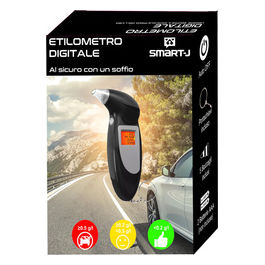 Etilometro Digitale Portatile Professionale Tester Alcool per Auto