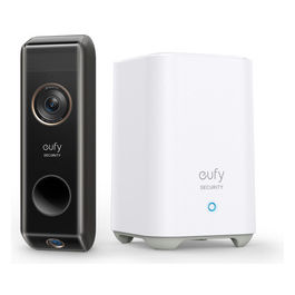 E8213 Security Video Doorbell 2 Pro con Homebase, doppio rilevamento del movimento, rilevamento dei pacchetti, 2K HD, riconoscimento famiglia,