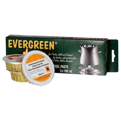Evergreen Pasta/Gel per Fonduta 3 Pezzi 100gr