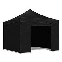 Telo 3X2Mt Nero Impermeabile Ricambio Per Gazebo Richiudibile 