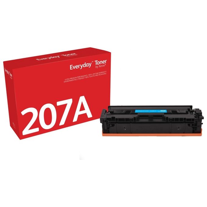 Xerox 006R04193 Everyday Toner Compatibile HP 207A Resa Standard 1250 pagine colore Ciano