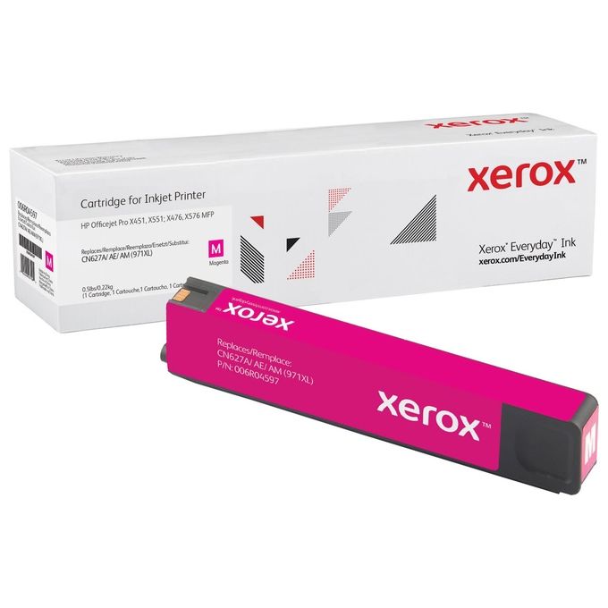 Xerox 006R04597 Toner Everyday Magenta Compatibile con HP 971XL Resa 6600 pagine Tipo XL colore Magenta
