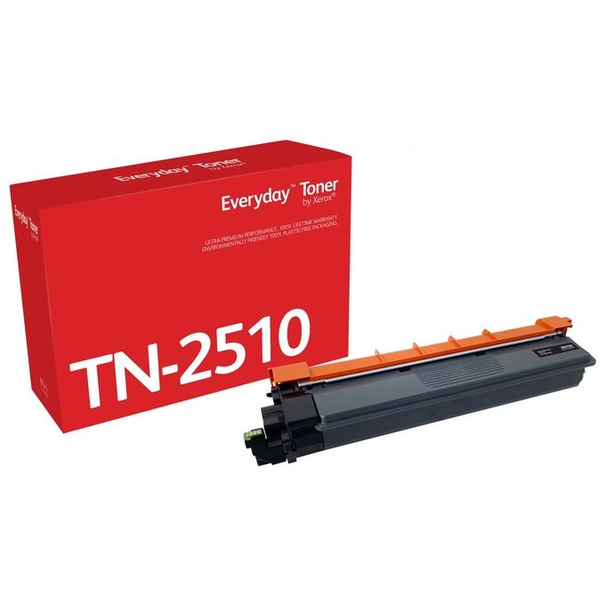 Everyday Toner di Xerox Nero Compatibile con Brother TN2510 Capacita' Standard