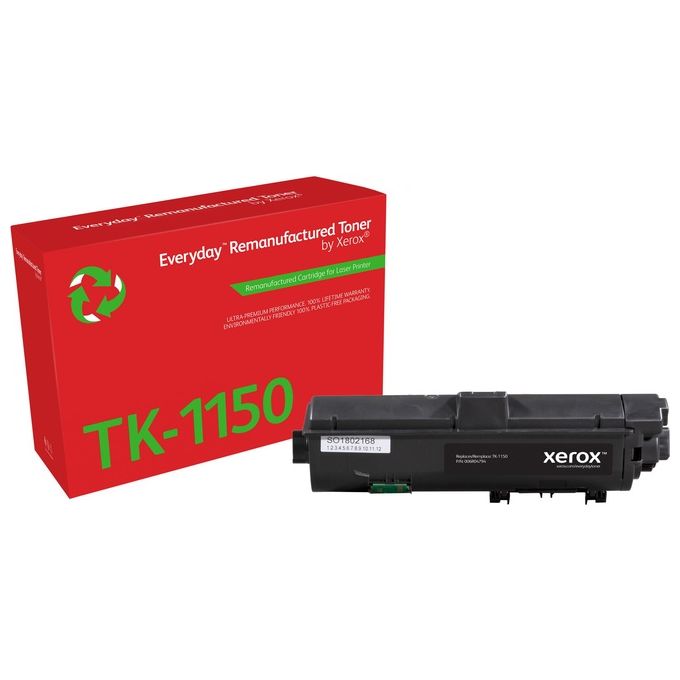 Everyday di Xerox Toner Rigenerato Nero Compatibile con Kyocera Tk-1150