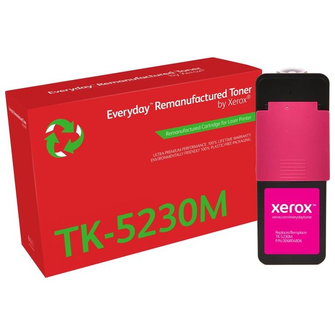 Xerox 006R04806 Toner Rigenerato Everyday Compatibile con Kyocera TK-5230M Resa 2200 pagine colore Magenta