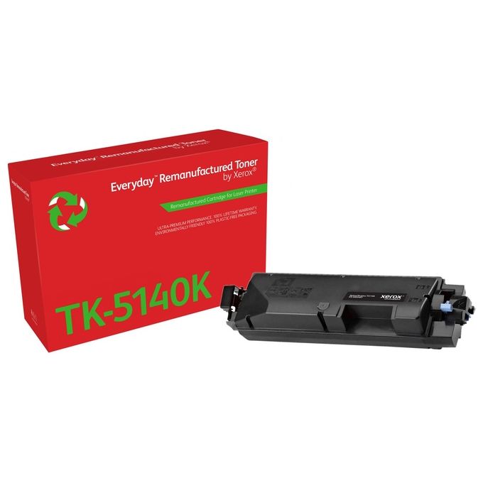 immagine di Xerox 006R04801 Everyday Toner Rigenerato Compatibile con Kyocera TK-5140K Resa 7000 Pagine colore Nero
