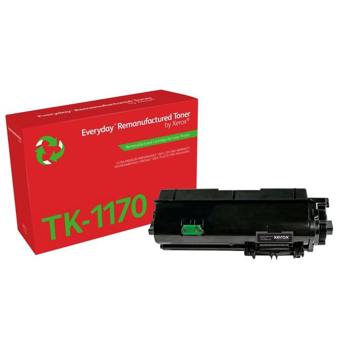 immagine di Everyday rigenerato toner rigenerato everyday™ di xerox nero compatibile con kyocera tk-1170, capacità standard