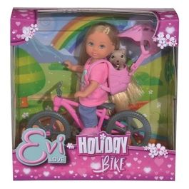 Evi Love - Holiday Bambola Snodata In Bici Con Cagnolino