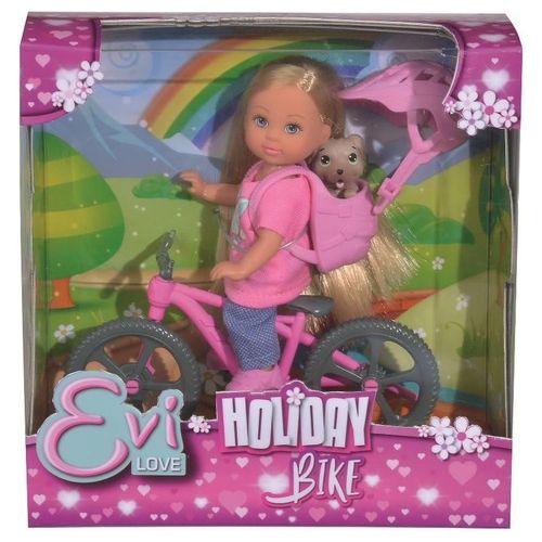 Evi Love - Holiday Bambola Snodata In Bici Con Cagnolino