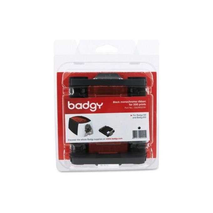 Evolis Ribbons CBGR0500K Nastro di Stampante Nero