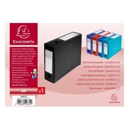 Exacompta Cartelle Portaprogetti 24x32cm Nero