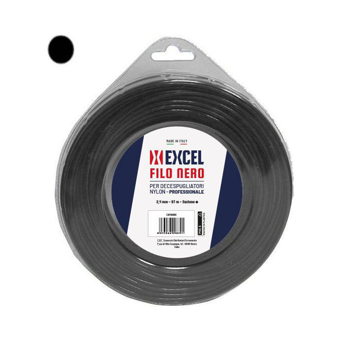 Excel 09839 Filo Nylon Tondo 2.4mm 87mt