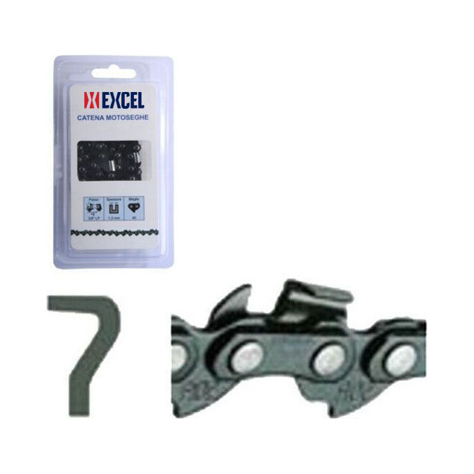 Image of Excel 10347 Catena per Motoseghe 1 4 E1mc-bl-60e