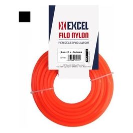 Excel Filo Nylon Quadro 3Mm 15Mt 