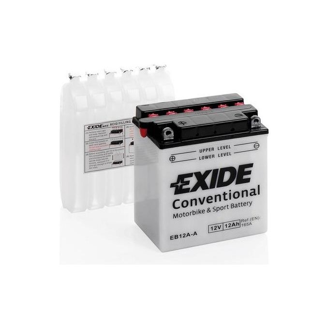 Exide Batteria moto Moto EB9-B Standard con Acido a Corredo