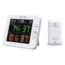 Explore Wsh-4102 Stazione Meteo Barometro con Orologio Smart Color Display